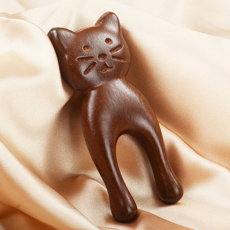 Sandalwood Nose Massage Scraping Nose Beauty Merk Nose Beautiful Nose Face Based on the Ears and Eyes Beauty Tools Scraping