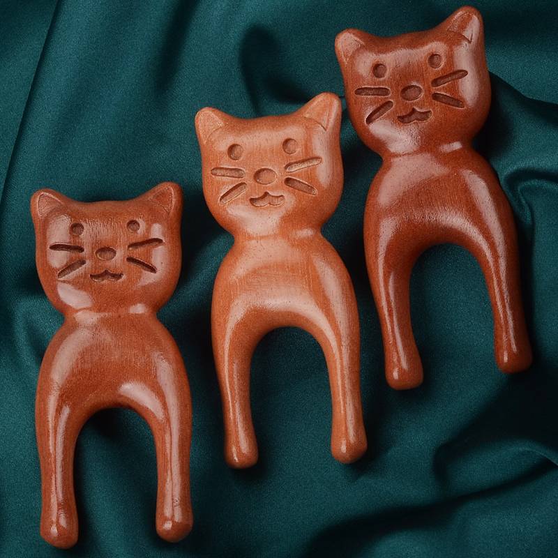 Sandalwood Nose Massage Scraping Nose Beauty Merk Nose Beautiful Nose Face Based on the Ears and Eyes Beauty Tools Scraping