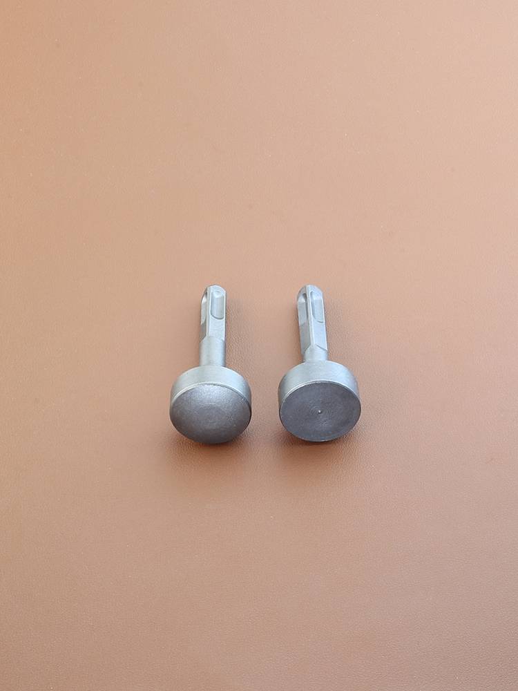 Square handle electric hammer pile hammer head joints and electro -shock drill knocked by hammer bolt bolt white iron fitting machine square head drill bit