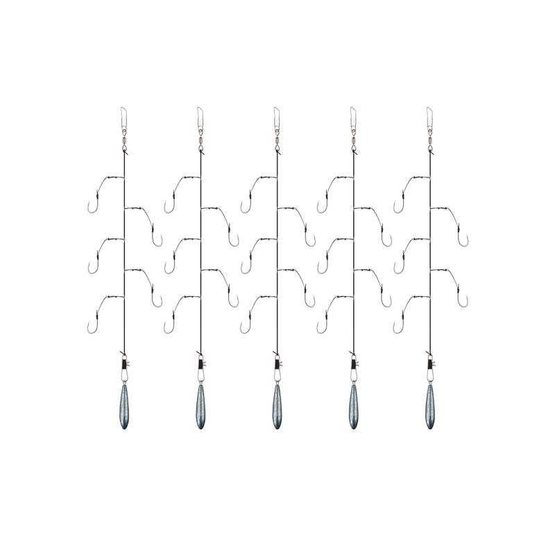 Hercules hook line group anti -wound -wounding sea fishing yellow spicy bass and throwing pole fishing group sea pole fish hook suit