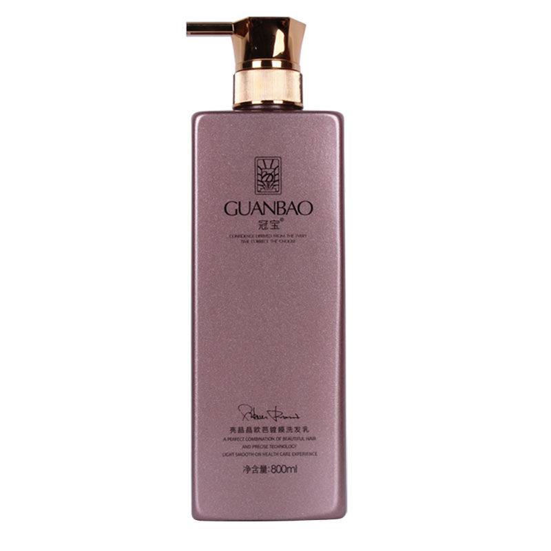 The same Guanbao Guanbao Guanbao Crystal Oba coating haircut hair mask nourishes soft shampoo genuine 800ml