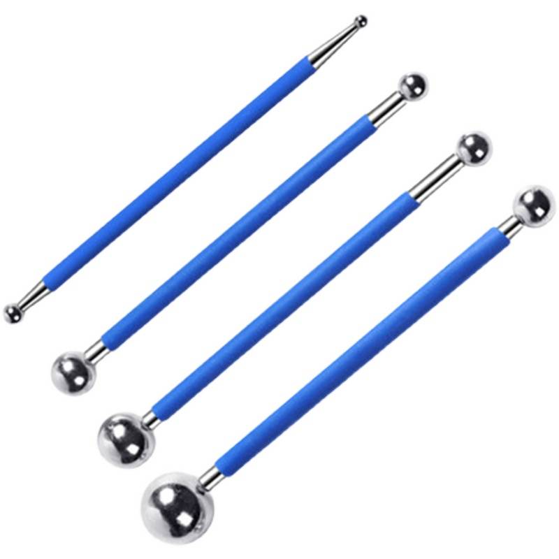 Pressure balls Beautiful seaming tool Beauty sewing agent scratch ball steel ball wiping suture pressure ball artifact scrape the steel ball