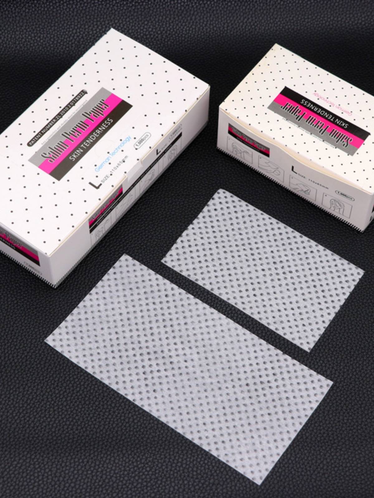 Super hot paper with perforated water-lined hairdresser net cold-hot Evan's hot hairdresser