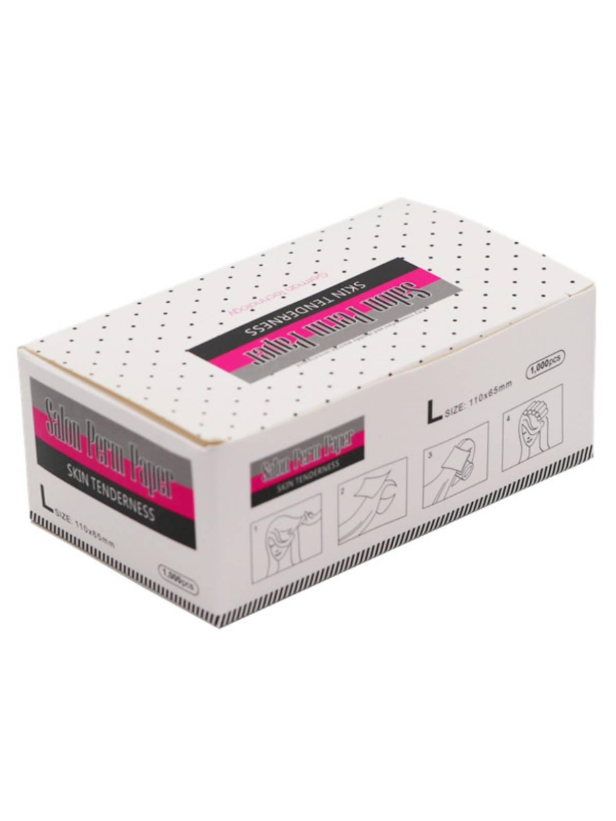 Super hot paper with perforated water-lined hairdresser net cold-hot Evan's hot hairdresser