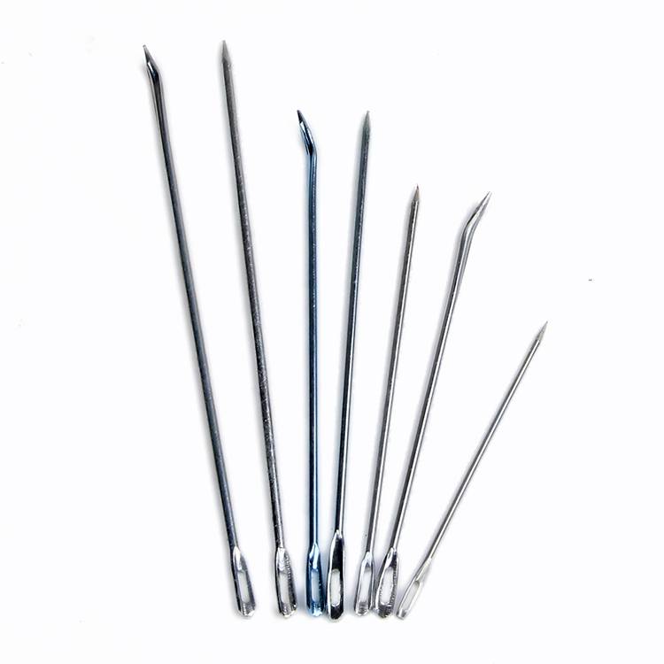 Packing needle sack sacks woven bag bags packed pupa coarse large steel needle hand seam sewing and hemp rope needle snakeskin bag