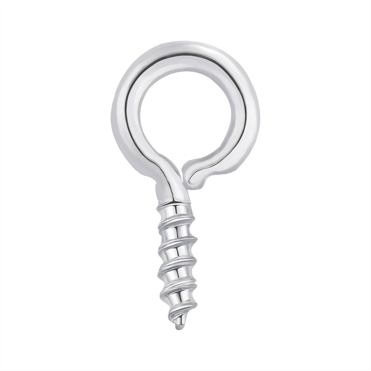 200 sheep's eye nails screw buckle ring pendant hanging needle sheep horns nails 9 -character hand -made half -hole nails