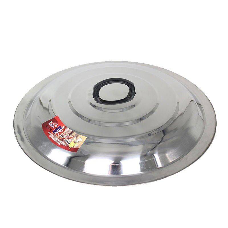 Stainless steel lid thick stir -fried pot lid, stir -fry the small pot lid, a large pot lid, a large pot lid, fried barrel lid.