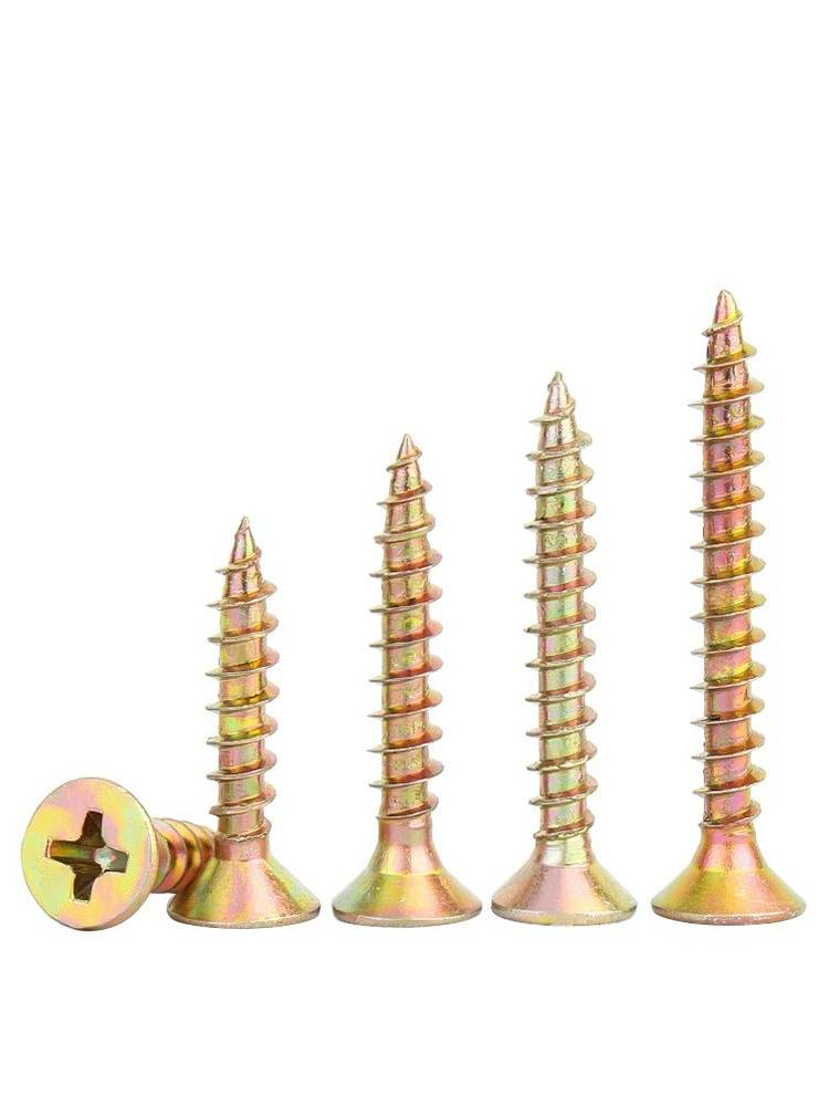 304 Stainless Steel Cross Flat Top Self -attack Screw Switch Panel Panel Calculometer 6M3M4M5
