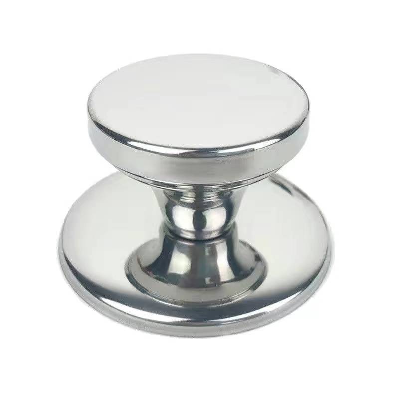 (Spreading handbucking) The thick Korean stainless steel pot lid handle cooker lid top beads top pot lid to twist the handle