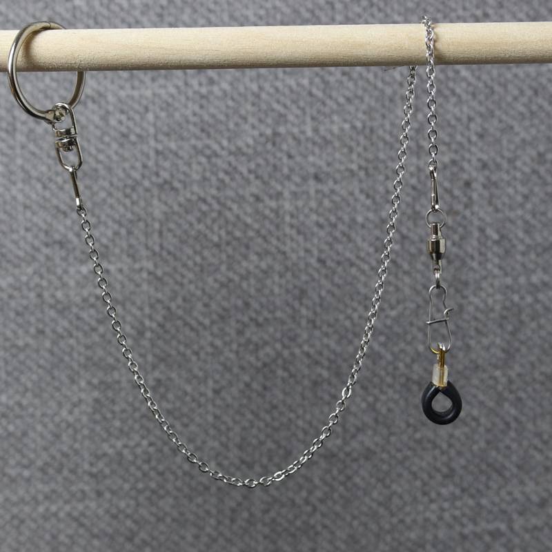 New Bolaer Bird's Foot Set Parrot Foot Rings, Brother Aka Bird Foot Round Parrot Ring Ring Ring Legs, Bird Bird Chain