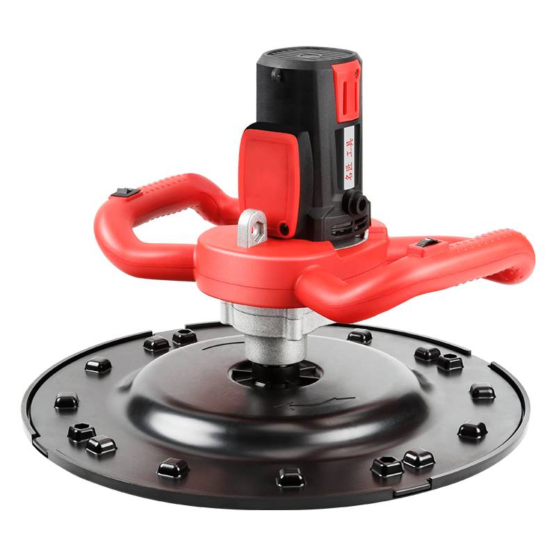 Famous craftsman cement mortar lithotripida concrete flattened electrical wiper wall putty grinding machine flooring lithium battery