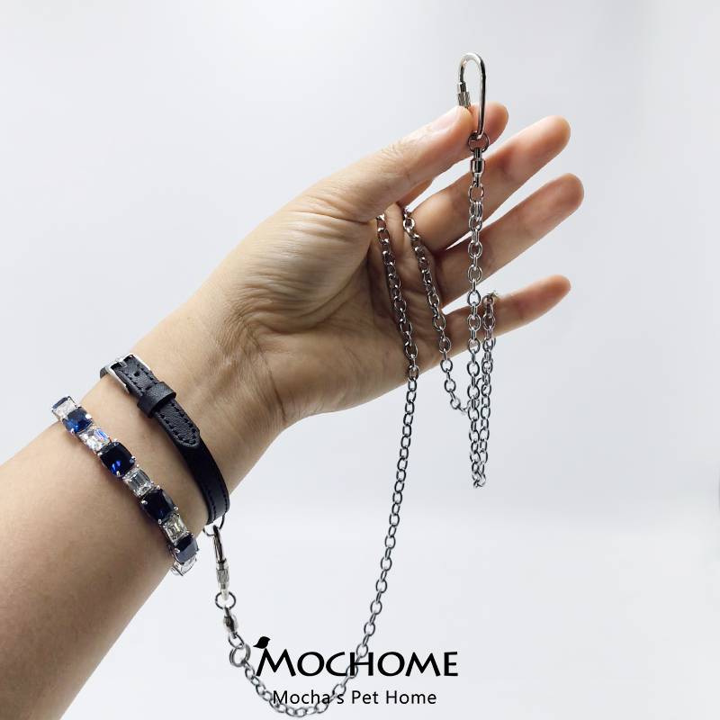 Add coarse stainless chain + bracelet