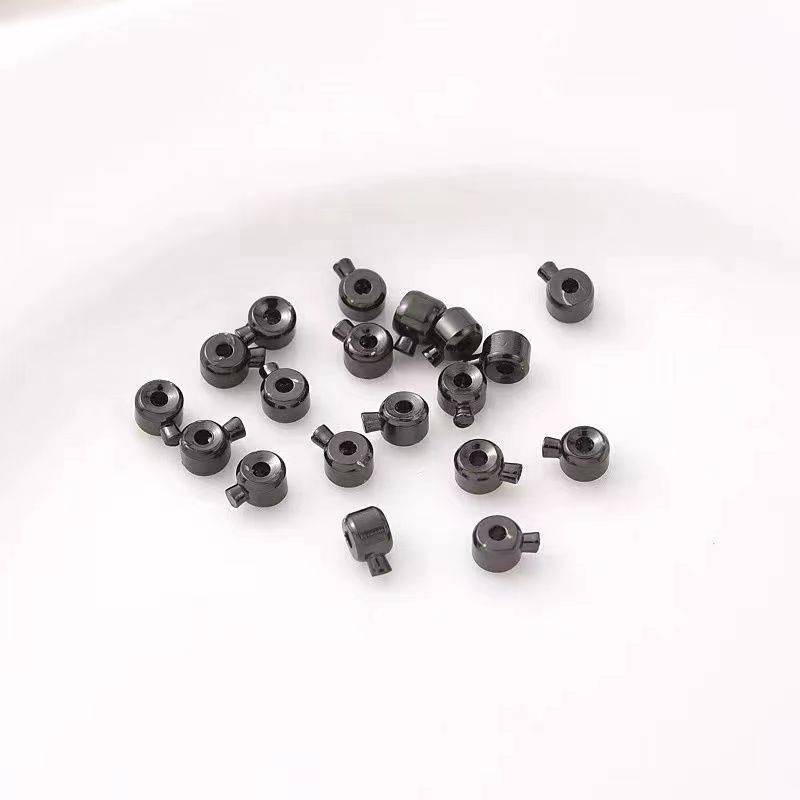 20 high-level positional beads with a black square