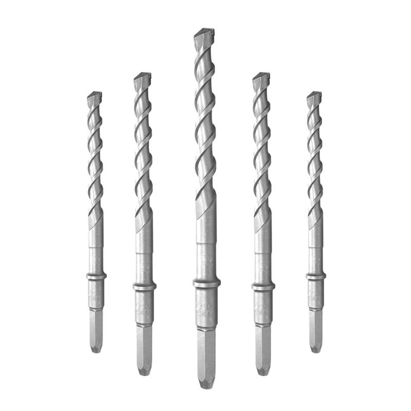 Fangda Electric Hammer Long Hexagon Drilling Bottom Extended Riders Hexagonal Sword Passing of Walls Special Aquate Drilling