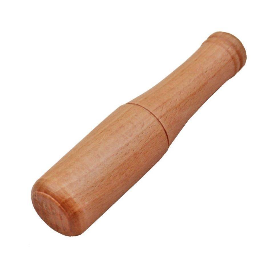 Solid wood pound garlic hammer home multi -functional artifact pound medicinal material pressed Chinese medicine grinding rods of rods of wood