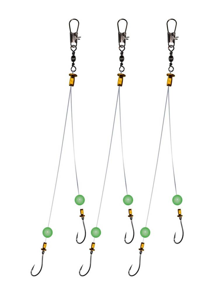 10 Payment of Zhao Tai Gong Steel Silk Double Hook Isey Parlus Pills Research Sub -Line Fishing Hook Fishing Hook Fishing Clothing Fishing Set