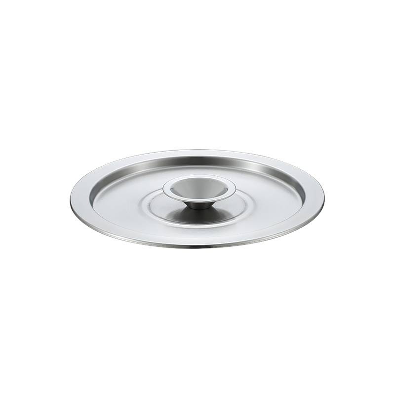 Magnetic stainless steel lid sink -type dust cover full steel cover seasoning tank milk pot soup cooker decoction cooker lid thickened universal