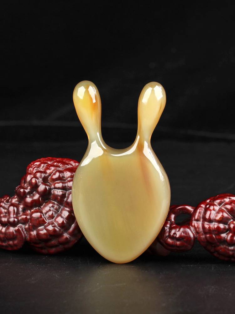 White water horn little snail nose massage device Eye face, face, face, beam and ear tools, eyes, gluten ribs scraper artifact