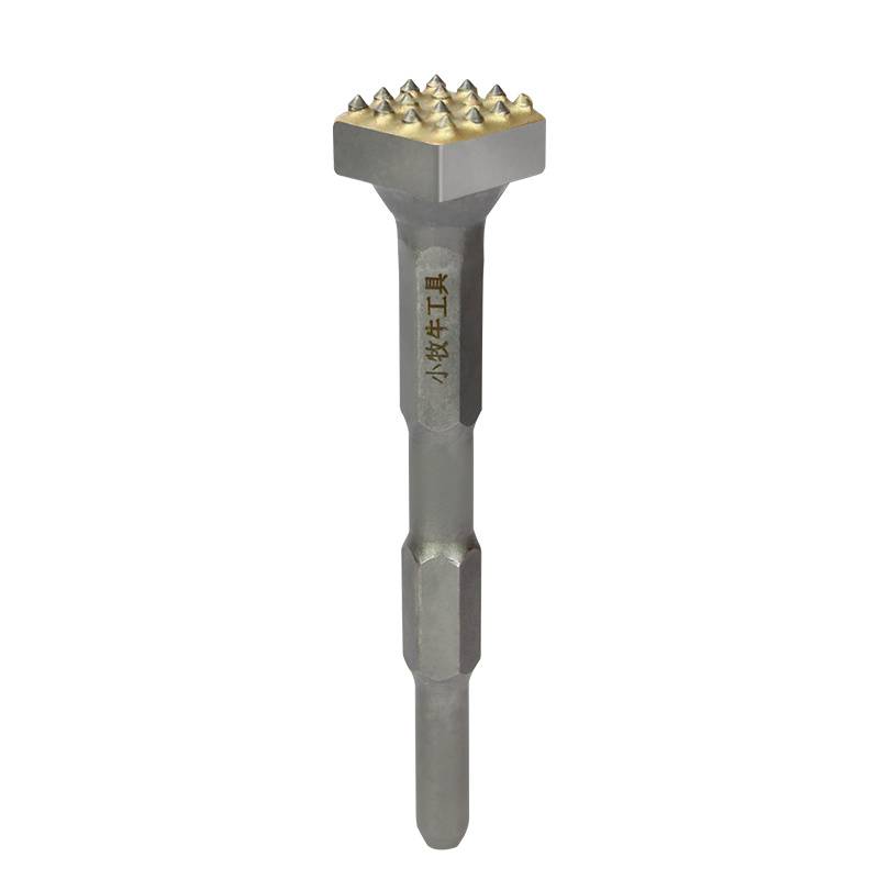 Flower hammer chiseling head drilling cement concrete wall beating lychee surface electric pick electric hammer all -in -one alloy furry artifact