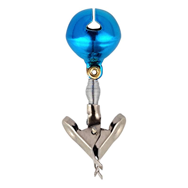 New iron clip single -headed copper bell high -sensitivity anti -loud sea rod rod valve mixer universal fishing alarm