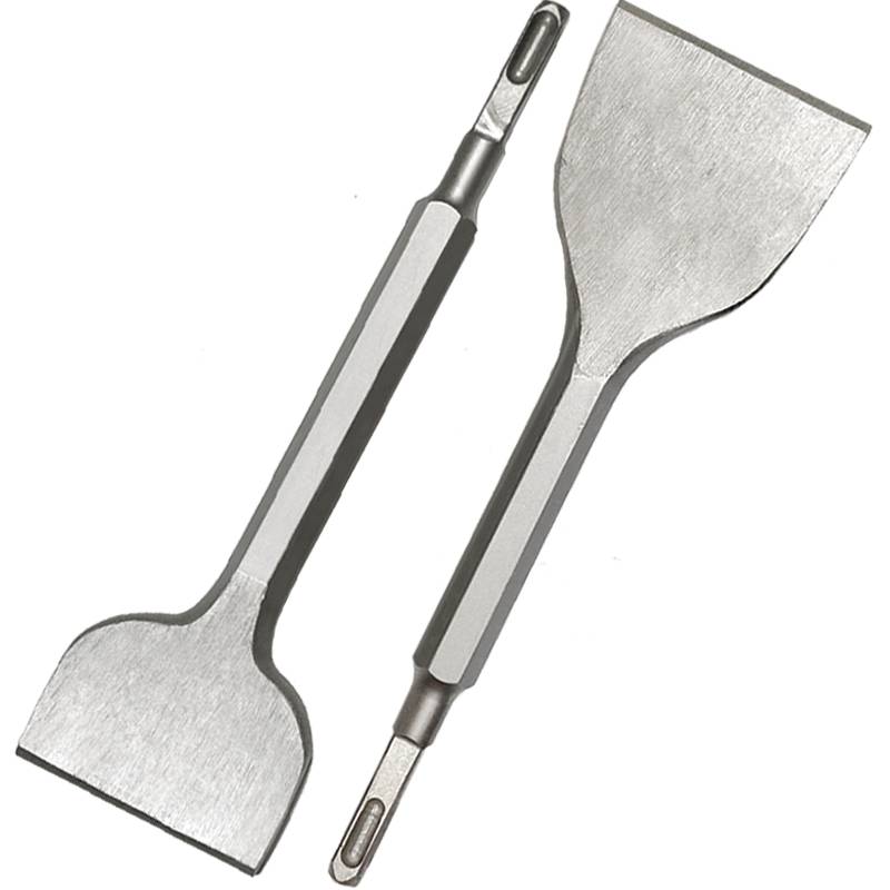Electric Hammer Flat Flat Squad and Four Pond Four Pits Slot Drills Big Width Flat -Lian Ho -chipped Wall Gray Tile