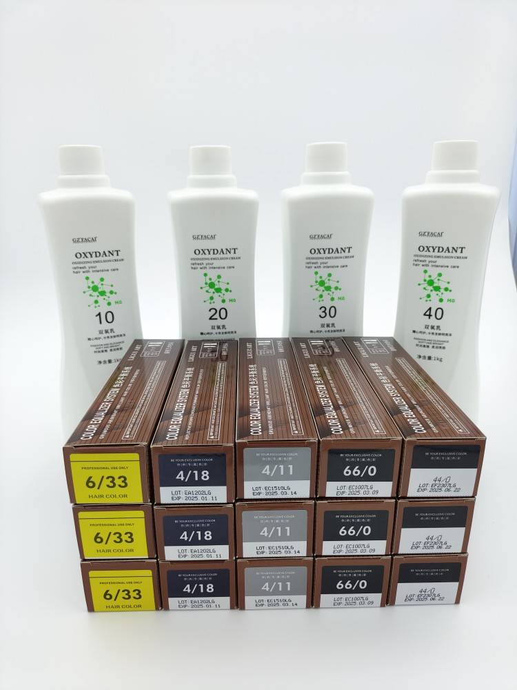 Li cabinet dyeing cream hair salon uses dyeing color tonic Douyin net red lid white hair single support store low ammonia trend