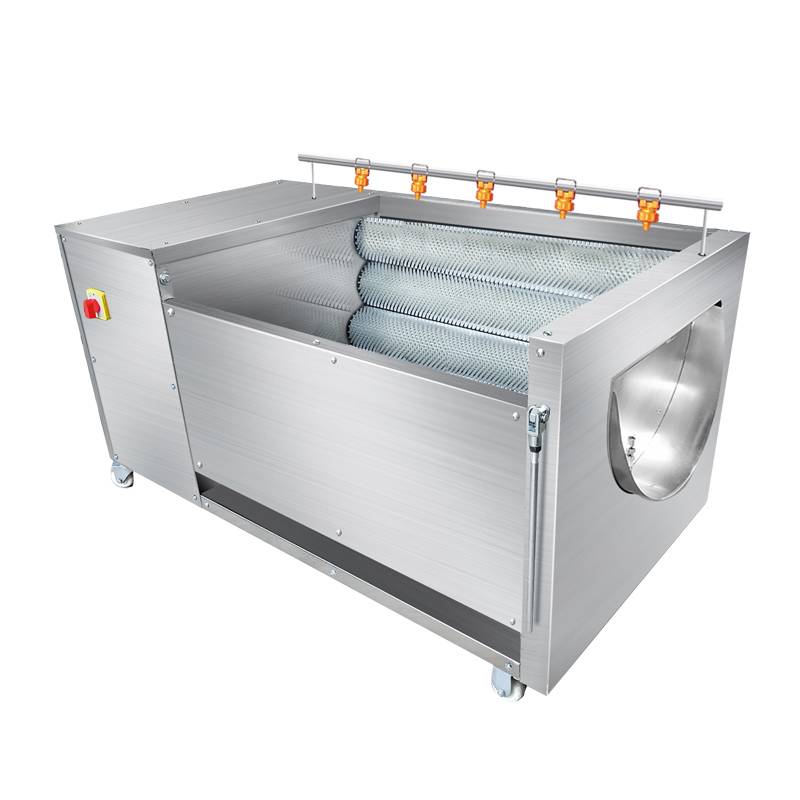 Washing pig's head pork trotters, sheep, sheep hoof cleaning machine, oyster horseshoe cleaning machine Washing pork feet pig ear to go to black machine