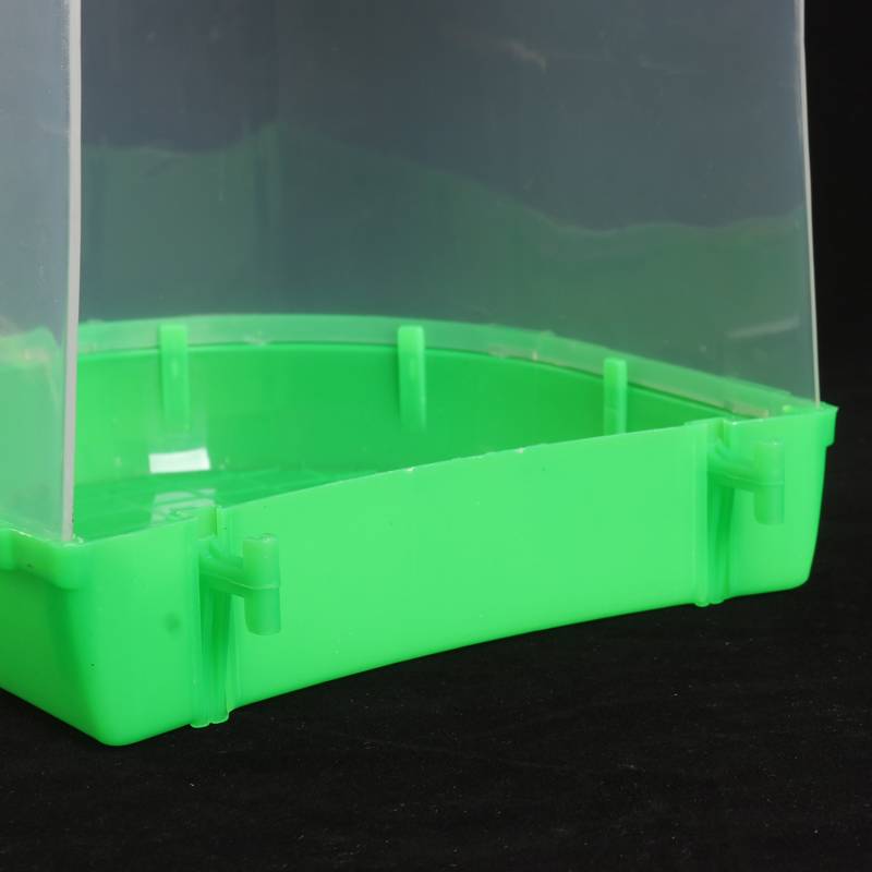 Large bird uses plug -in bathtub shower box splashing black phoenix parrot Aki Brother Brother Thray Tool Supplies Bird Cage Accessories