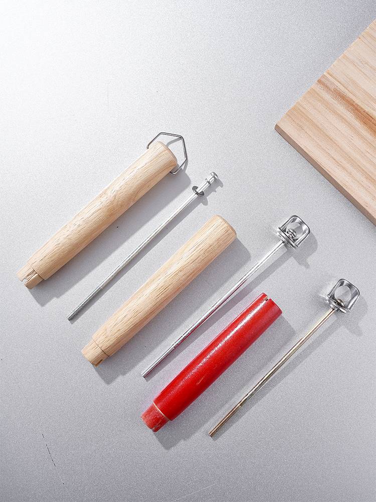 Tochigi Xueping pot handle accessories Japanese -style milk cooker handle spicy hot hot hot pot soup pot noodle noodle small milk cooker replace wood handle