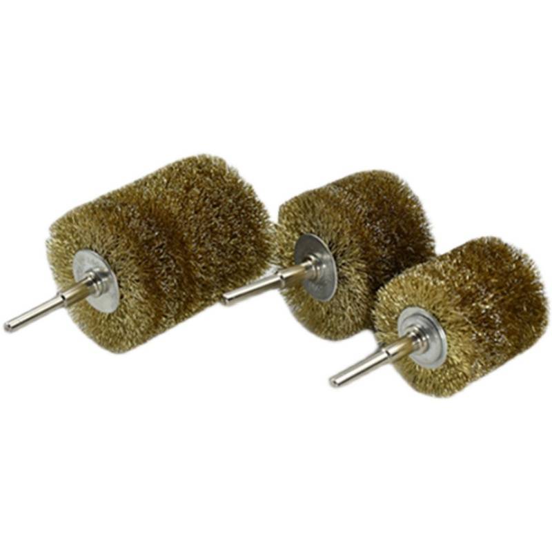 Electric steel wire wheel metal powerful rust -removing steel wire bristles polished cleaning wood brushed bowl brush to polish brush