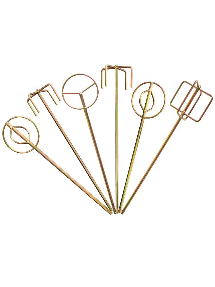 Aowen ash mixing rod stainless steel rhinestone mixing gray rod electric drill electric hammer cement container powder electric mixing artifact