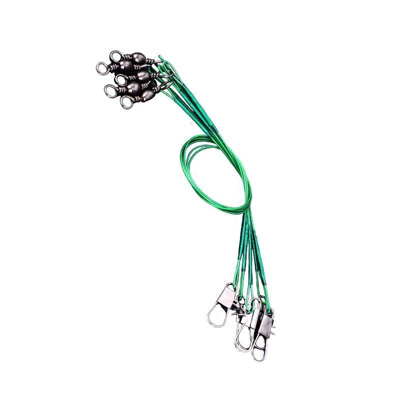 Luya lead-line carbon-lined entanglement-proof steel-coated wire-coated wire-coated pole connection