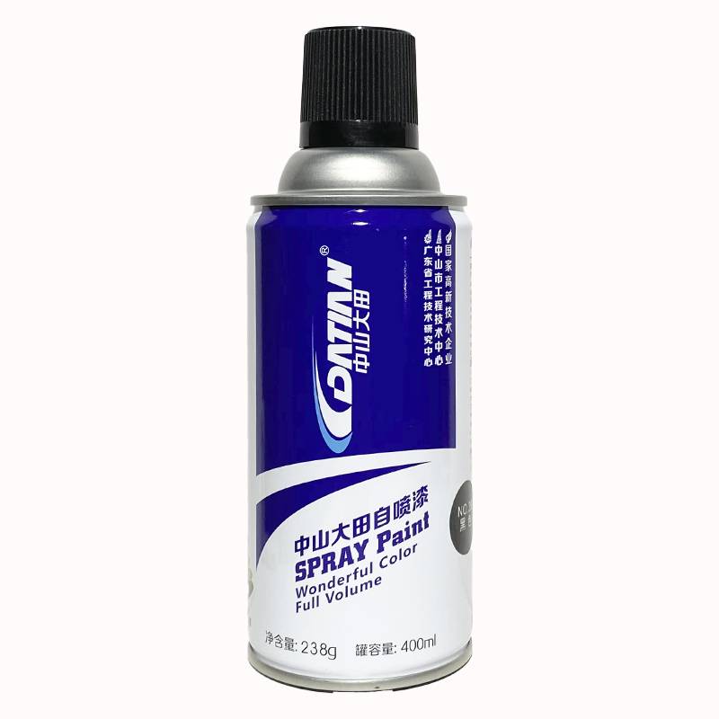 Datian Self -spraying paint, graffiti furniture wheel renovation model Black and white red hammer chrome 8