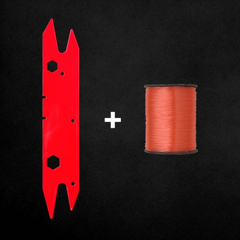 Lineboard (classic baked paint) + hanger (red)