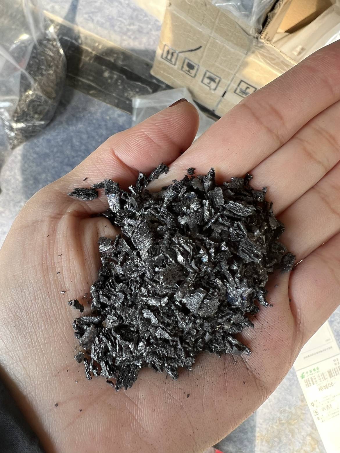 Five pounds of crumbs
