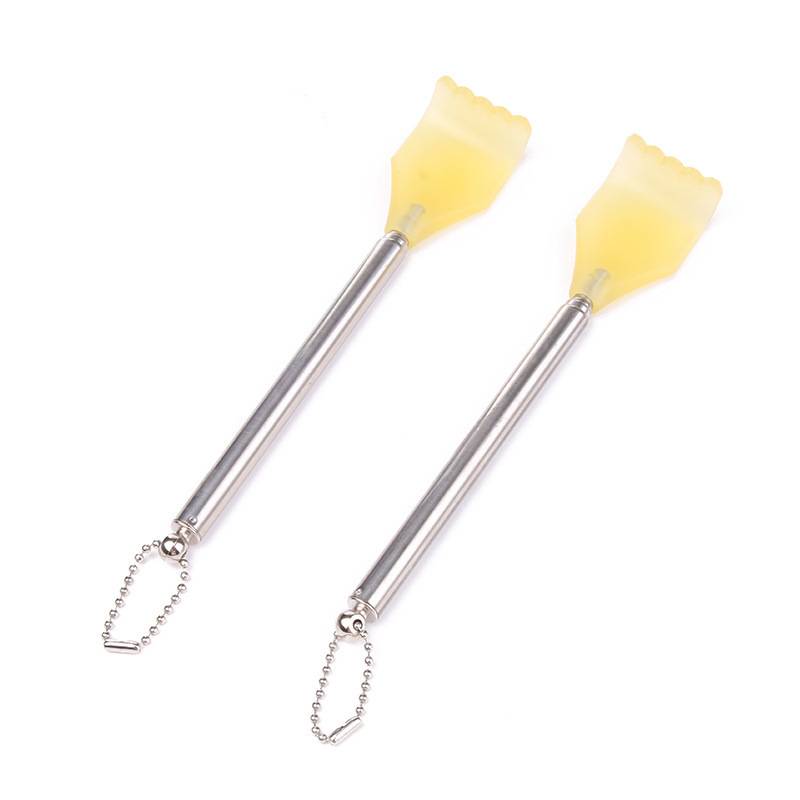 Do not want people to itch, scratch the stainless iron grabbing, the old man grab itching artifact to grab the back to massage and scratch it