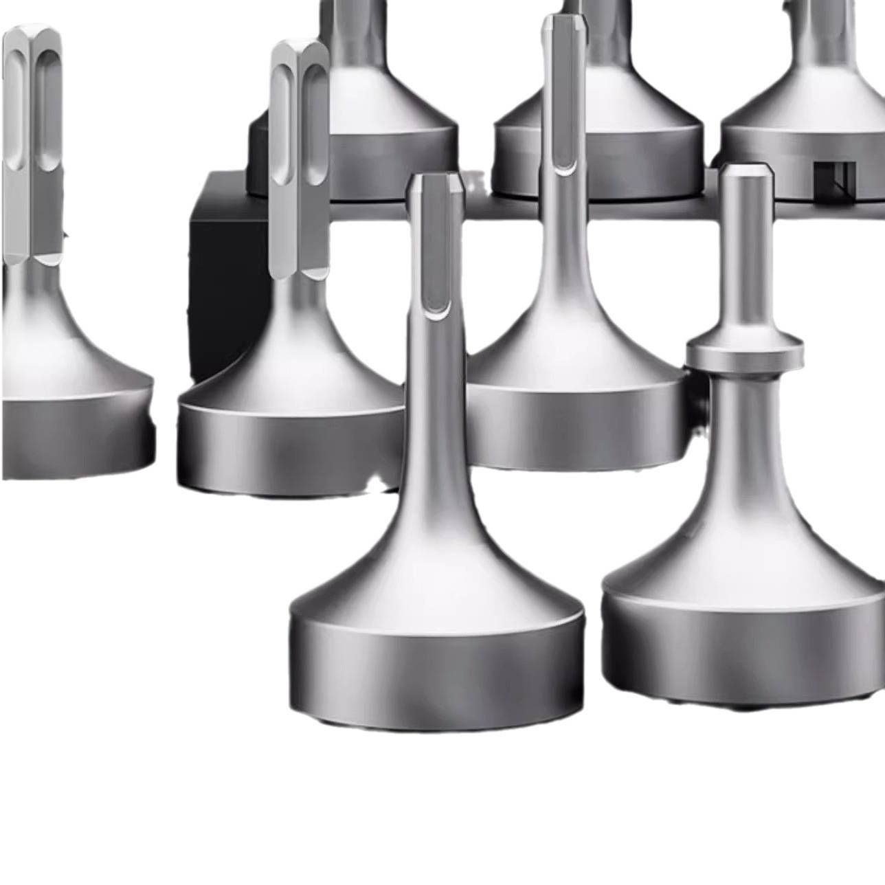 Porch hammer head electro -hammers shock drilling while hammering ventilation pipe bolt white iron sewing machine square head drill head