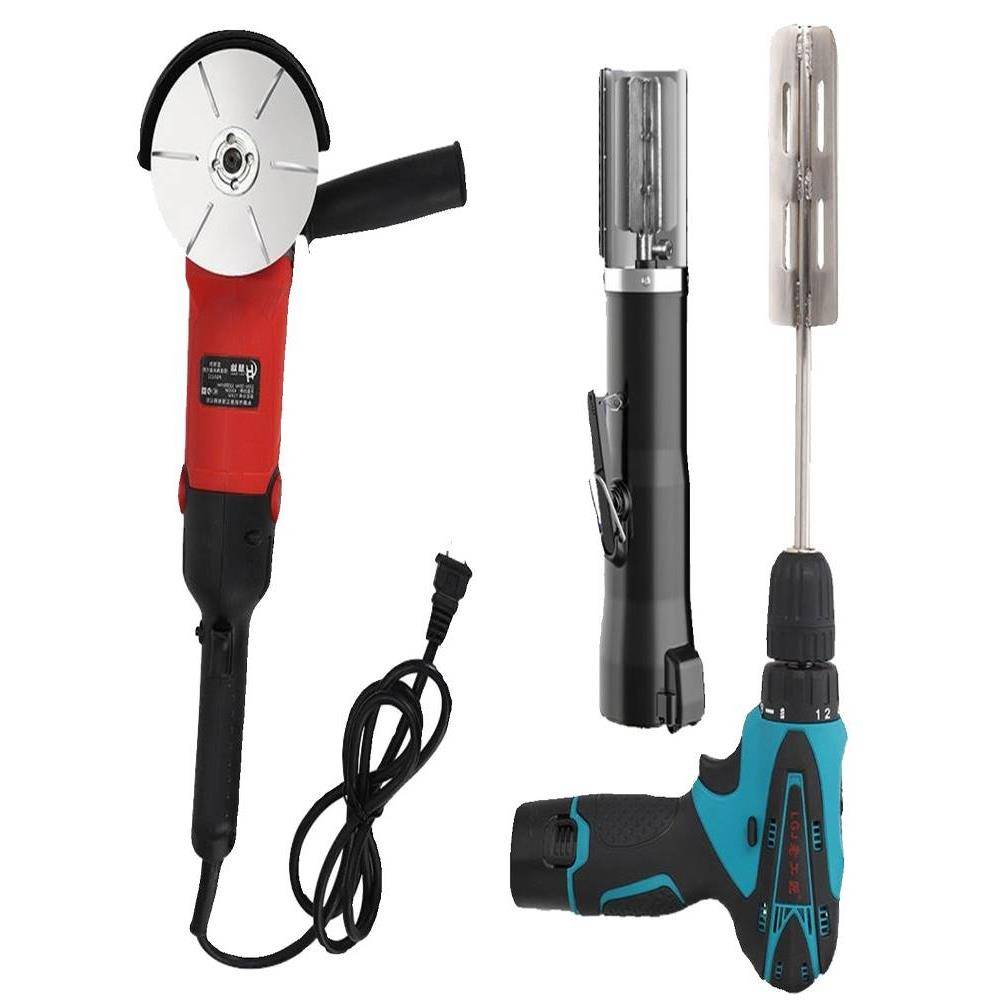 Brush pig, cattle sheep hoof hairpiece handheld corner grinding fish, fish scraping scales, electric plane, pig killing machine special artifact
