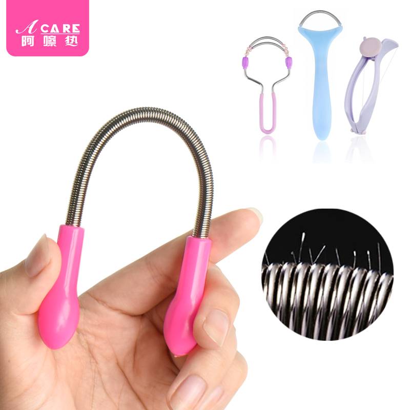 J_ spring pull surface hair removal facial hair removal easily removes face hair, lip, hair, hair, hair surface