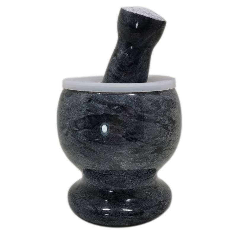 Natural marble pounds garlic artifact Household manual garlic mud mud pounding garlic can presses garlic, mortar garlic mortar