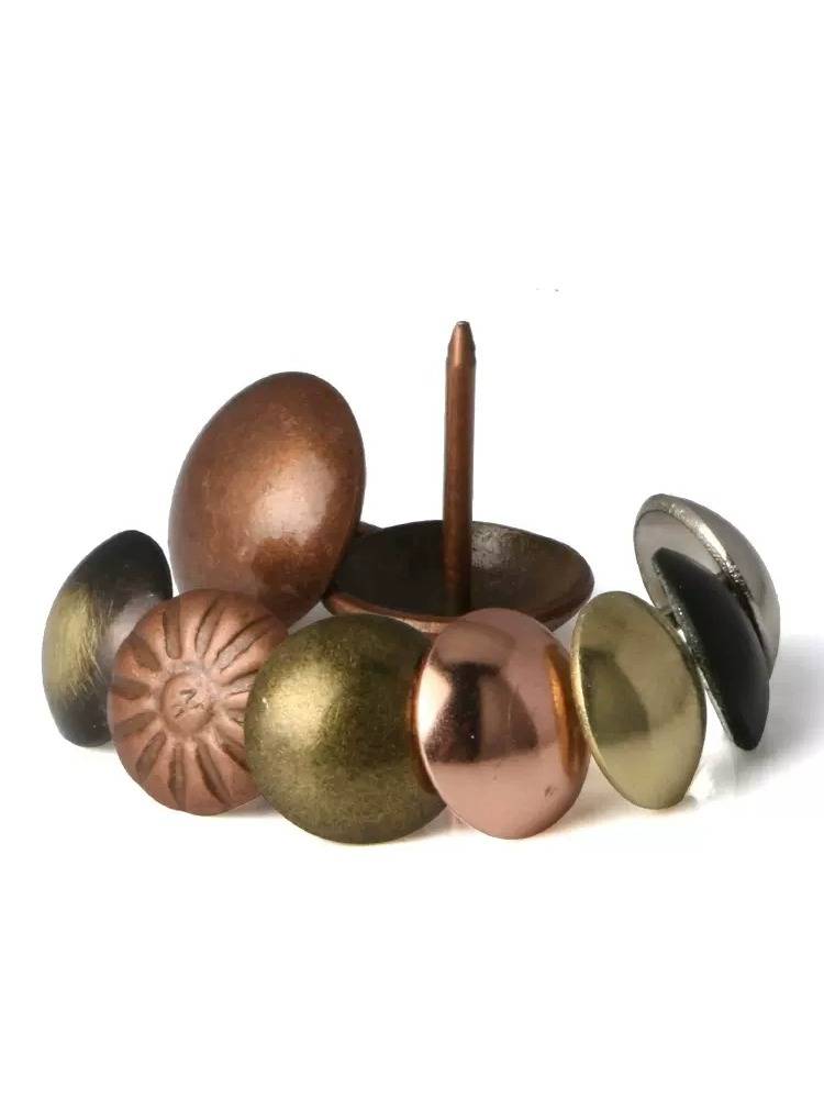 Bubble sofa decorative nail gold hard bag silver big head nails, ancient nails, antique door nails soft bag, nail nails