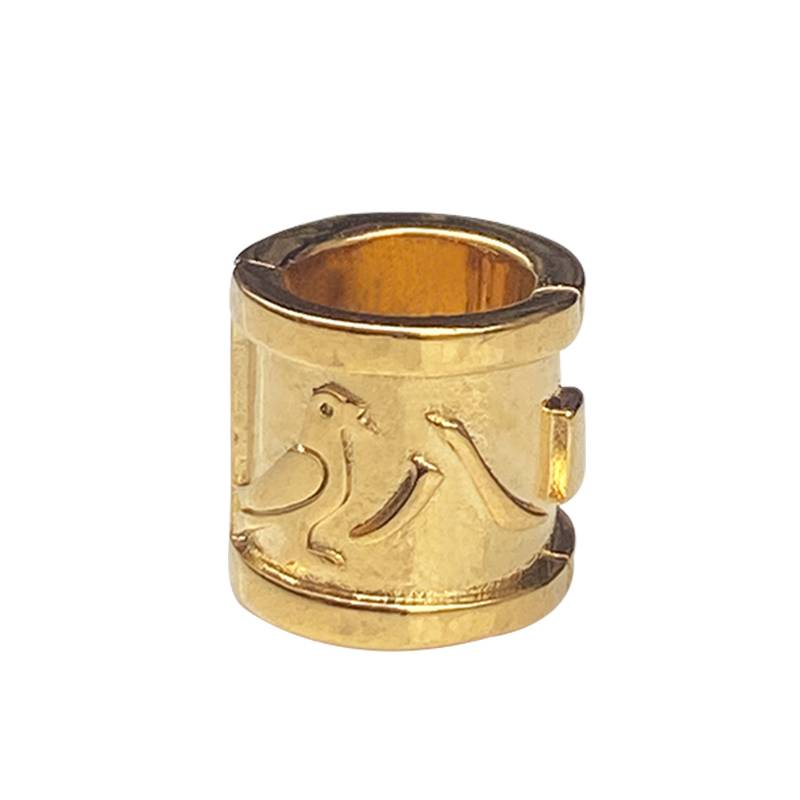 Expressing Gejinhuan Geye foot ring vacuum -plated black eight -footed private customization of various types of bird products