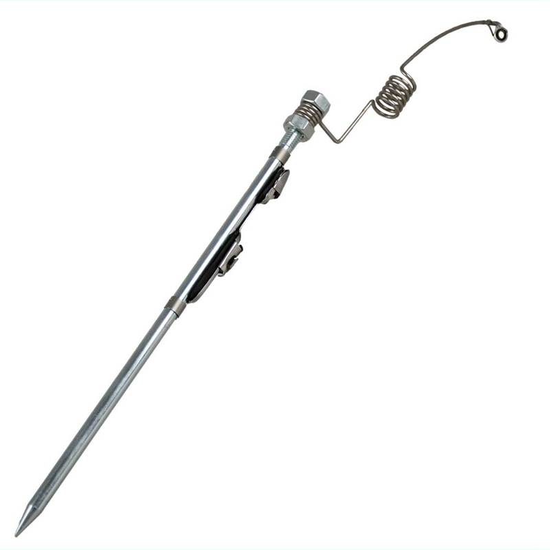 One -in -one all -metal plug -in fishing rod mini portable metal ultra -short sea pole ice fishing rod raft fishing pole fish wheel set