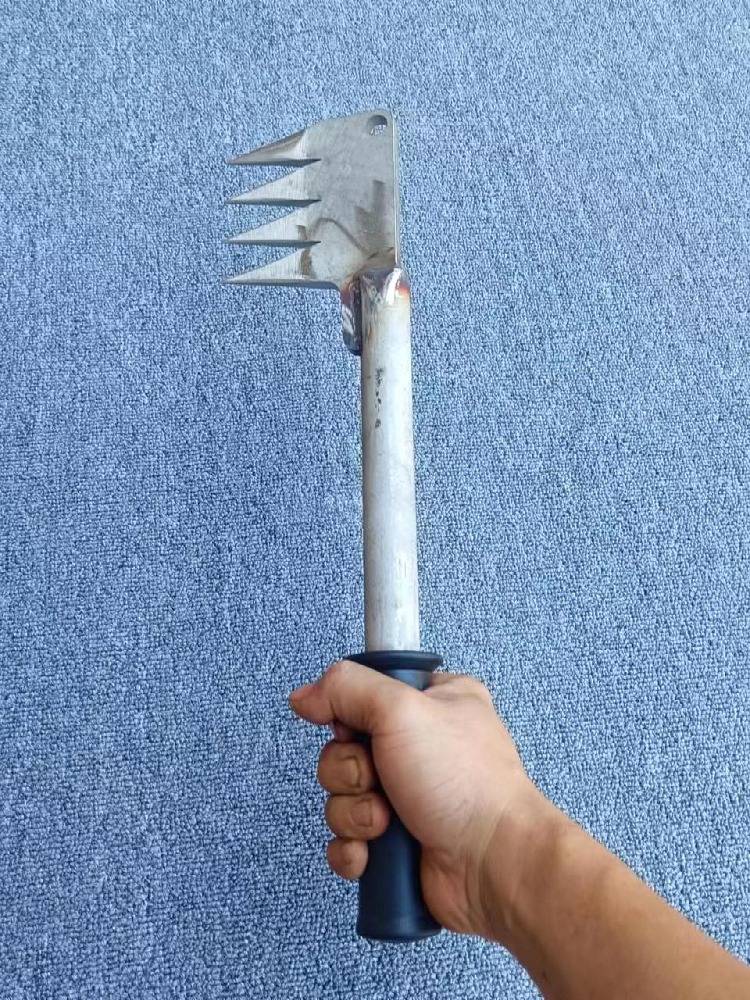 Master Zhou hand -made ice knife chopped ice knife broken ice knife stainless steel -made cold storage chilled ice shop dedicated
