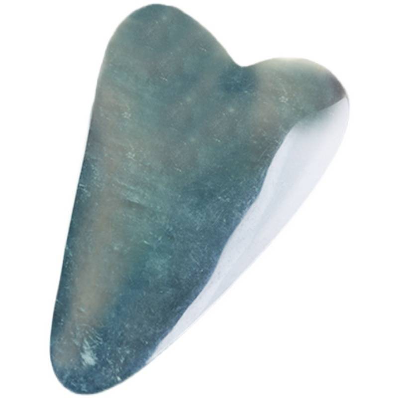 Jade Clean hair follicle cleansing scrape plate Face face and facial dedicated scraping plate ultra -thin heart -shaped beauty scraper deep clean