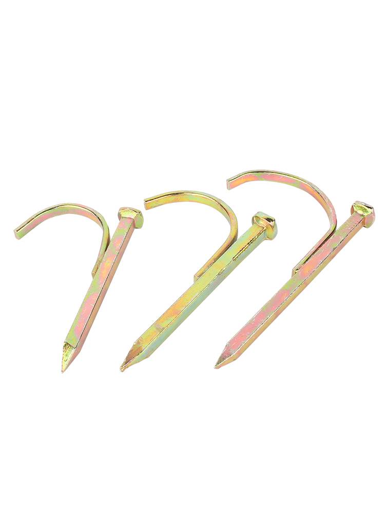 Water pipe hook nail fixed pipe PVC pipe PPR pipe card nails cement steel nails into wall hook iron wire tube U -shaped codes