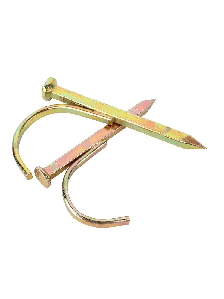 Water pipe hook nail fixed pipe PVC pipe PPR pipe card nails cement steel nails into wall hook iron wire tube U -shaped codes