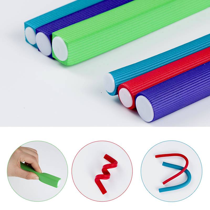 Her hot -baked hot -haired curling universal bar hairdressing products Barcard products cold hot blasting tool sponge soft bar