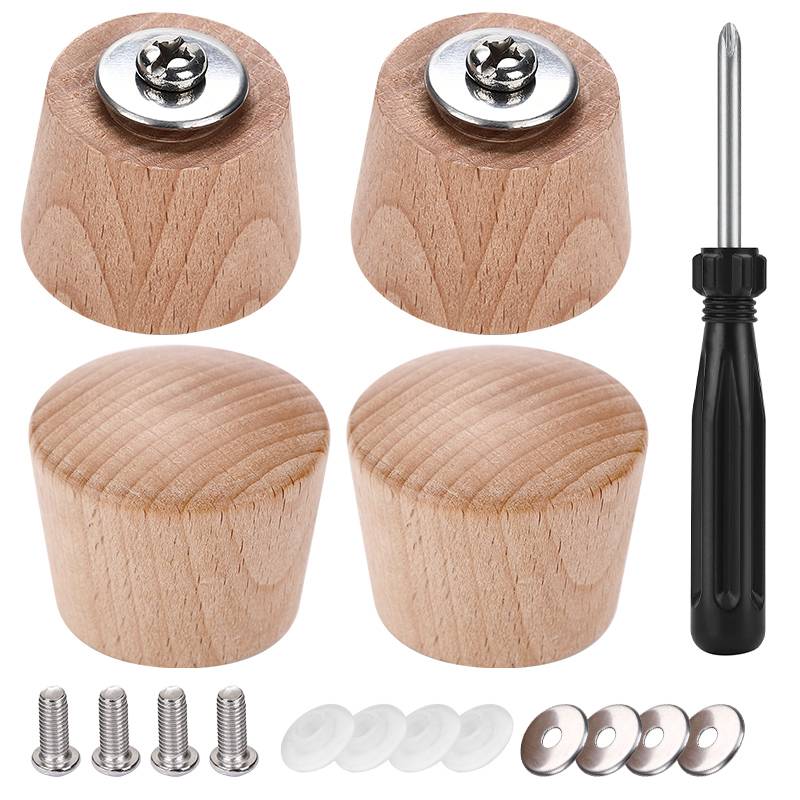 Wood beads