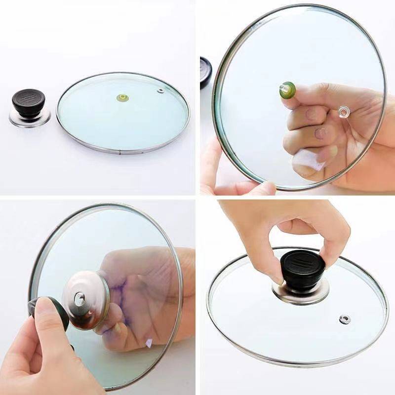 12 pot lids frying pot lid high -pressure cooker lid handle glass pot lid accessories cover top hat universal iron aluminum stainless stainless